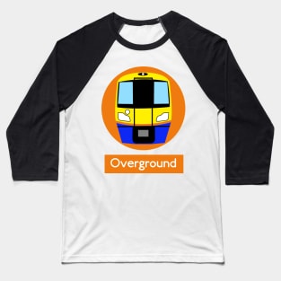 London Underground Subway Over-ground line Baseball T-Shirt